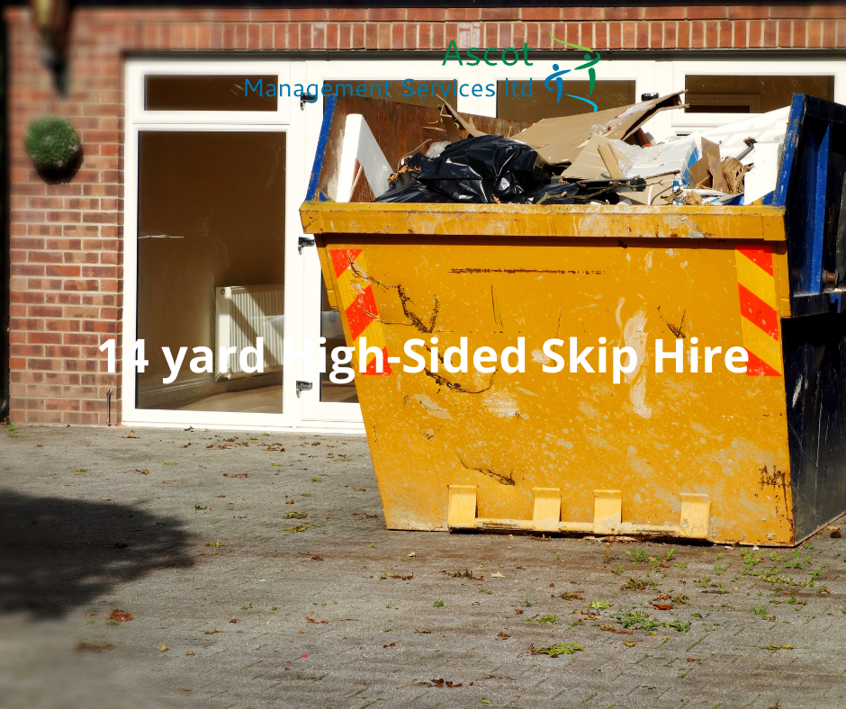 14-yard skip hire service in the Bearsden area of Glasgow