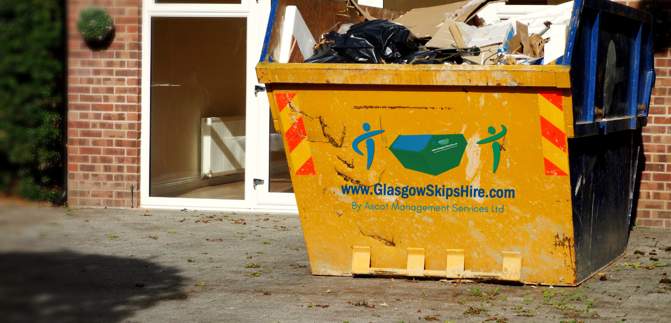 8 yard builders waste skip hire Bearsden, Glasgow